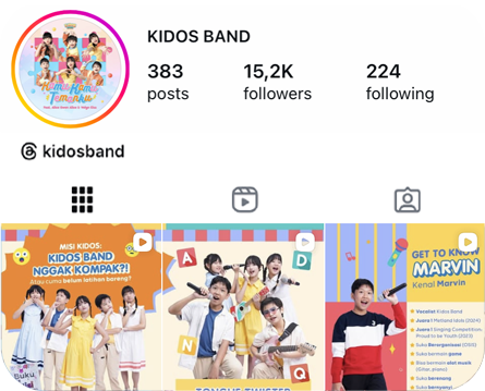 Kidos Instagram