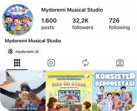 Mydoremi Instagram